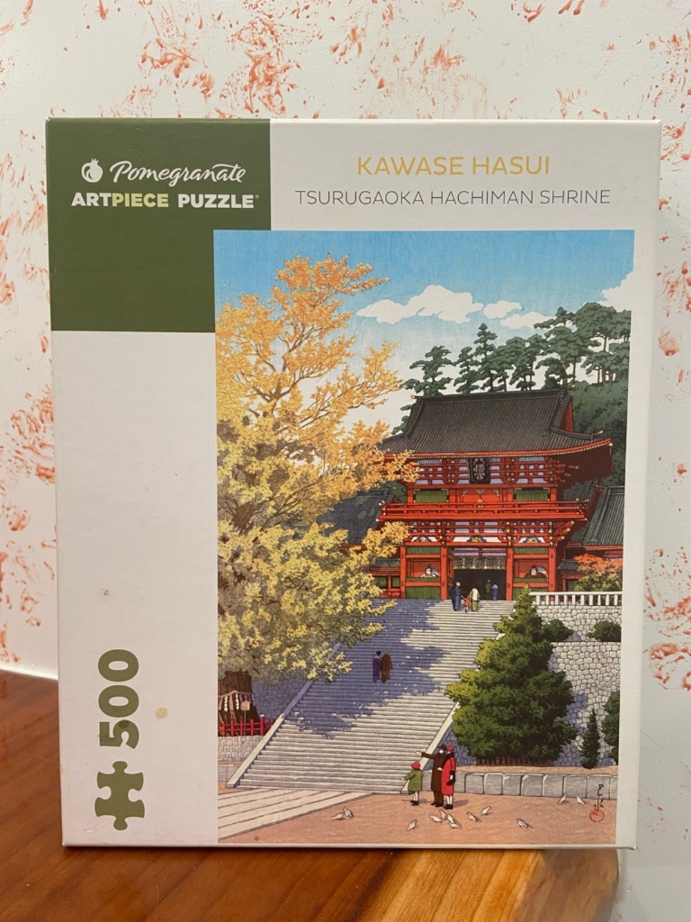 Pomegranate Kawase Hasui Tsurugaoka Hachiman Shrine - 500 Piece Puzzle